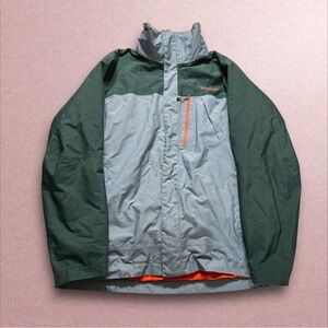 Patagonia Descensionist Waterproof Jacket Mens Large Blue Outdoors Performance